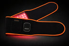Banda Llunea de luz roja e infrarroja 850nm vista frontal con LEDs activados